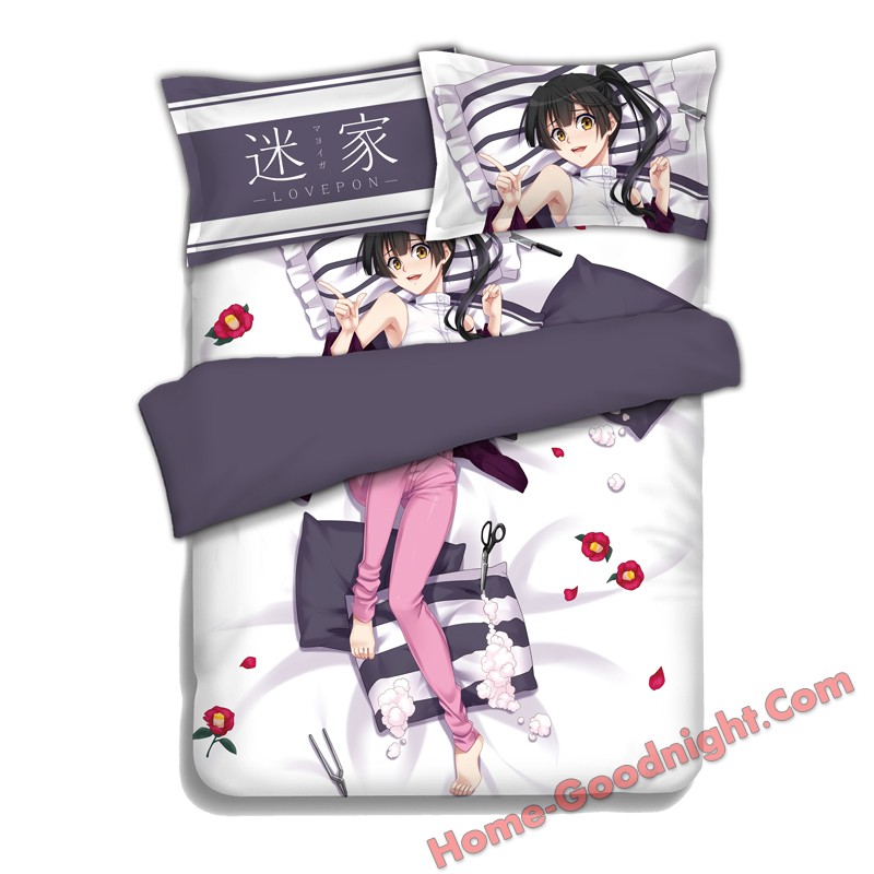 Lovepon - The Lost Village Japanese Anime Bed Blanket Duvet Cover